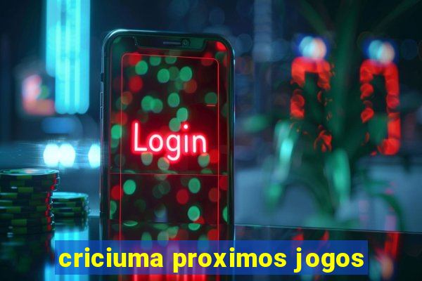 criciuma proximos jogos